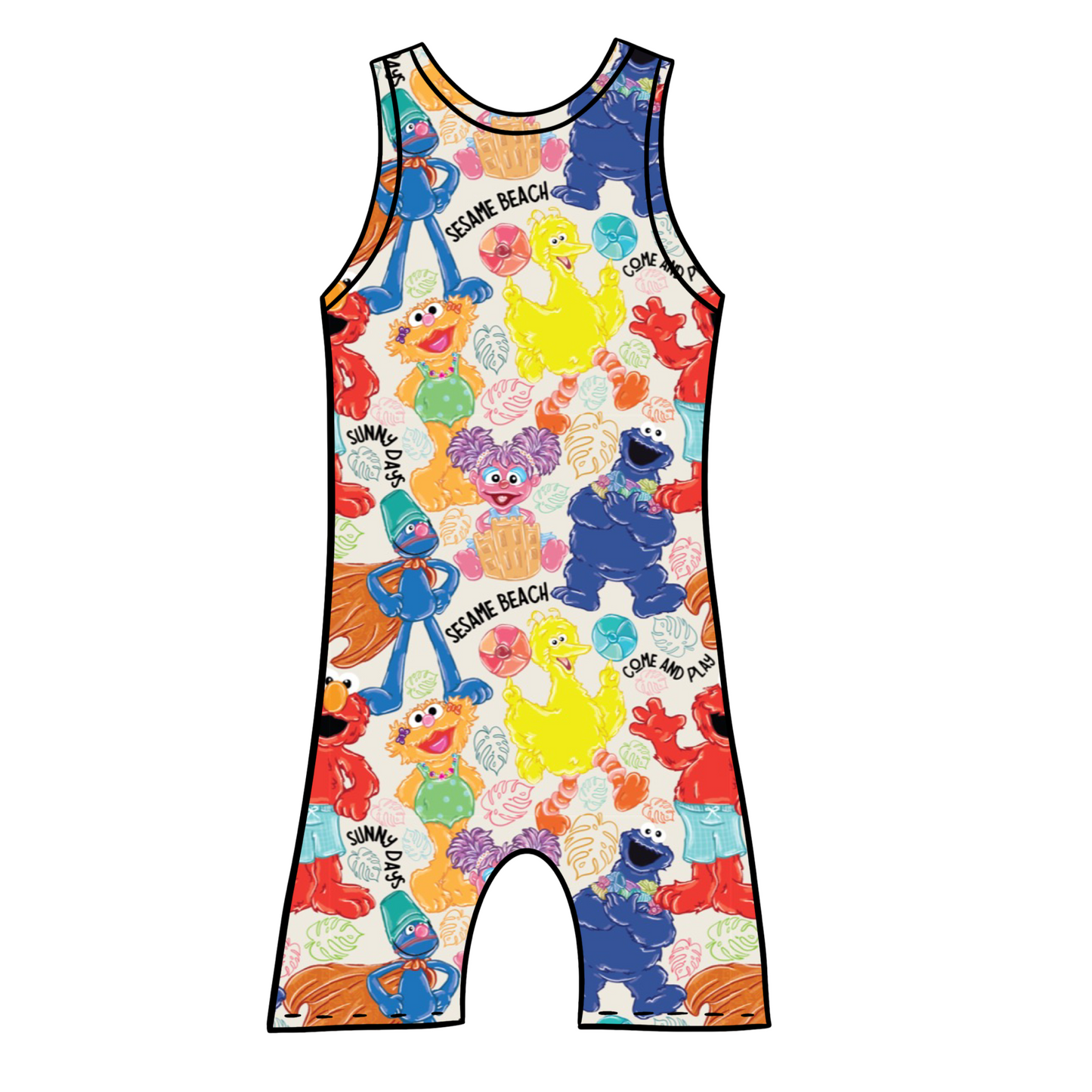 Beachy Elmo Custom Items