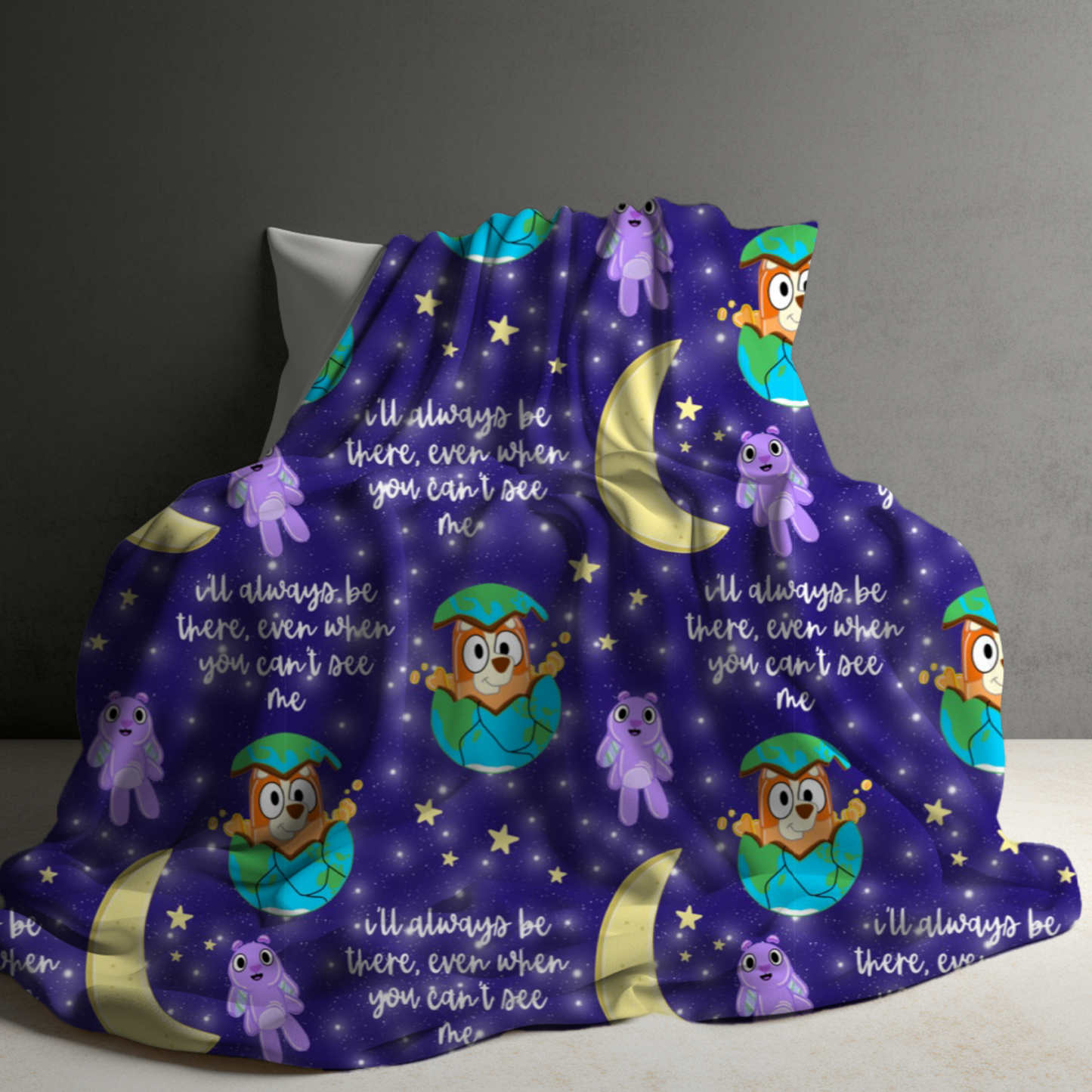 I’ll Always Be There Heelers - Purple Custom Items