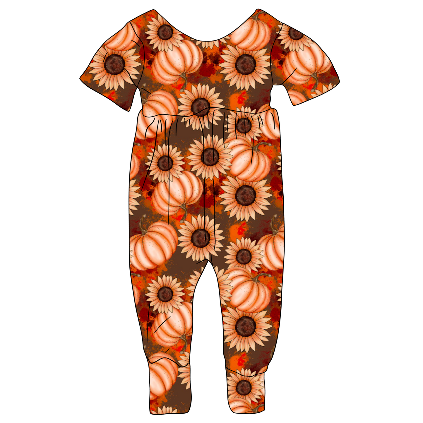 Sunflower Pumpkin Custom Items