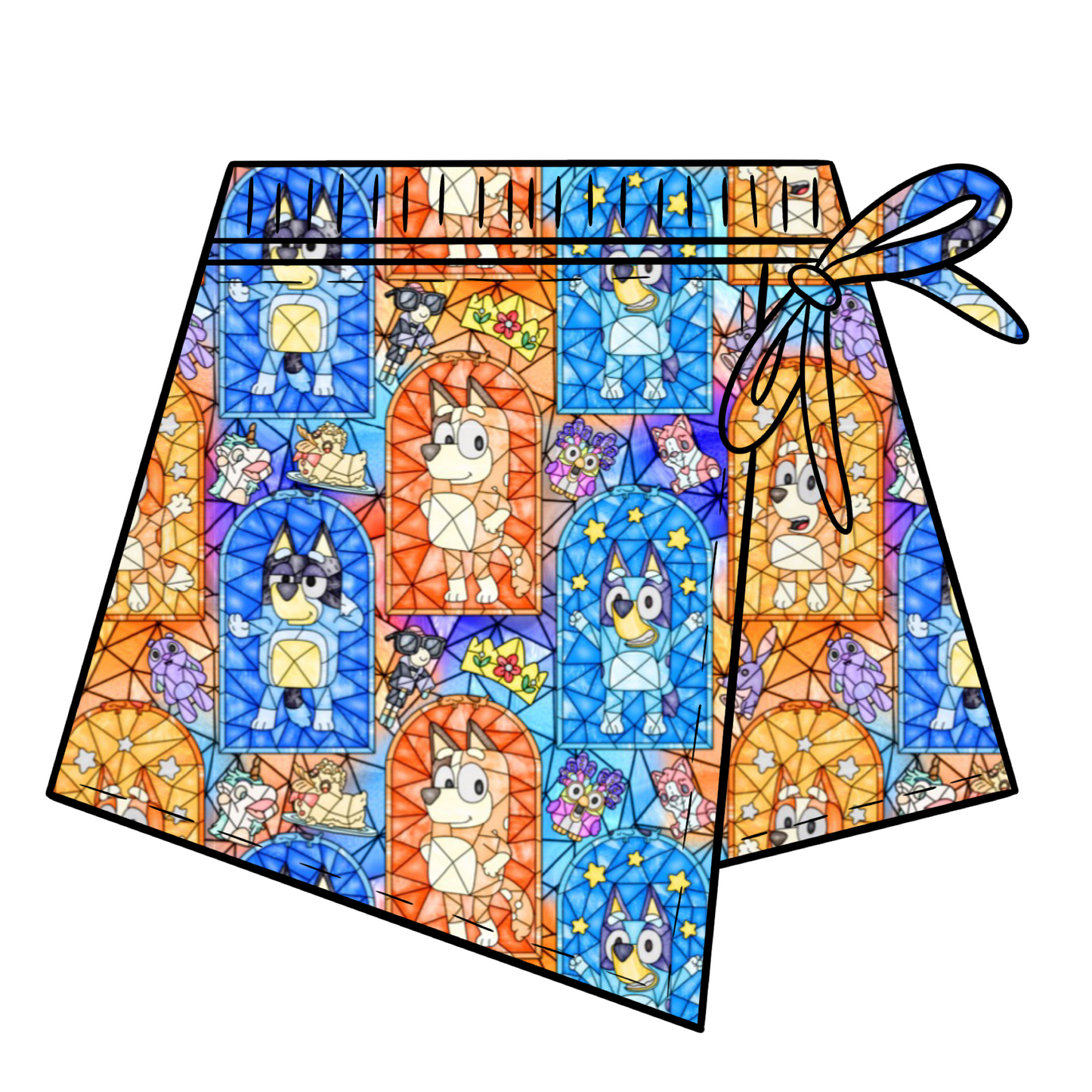 Heeler Stained Glass Custom Items