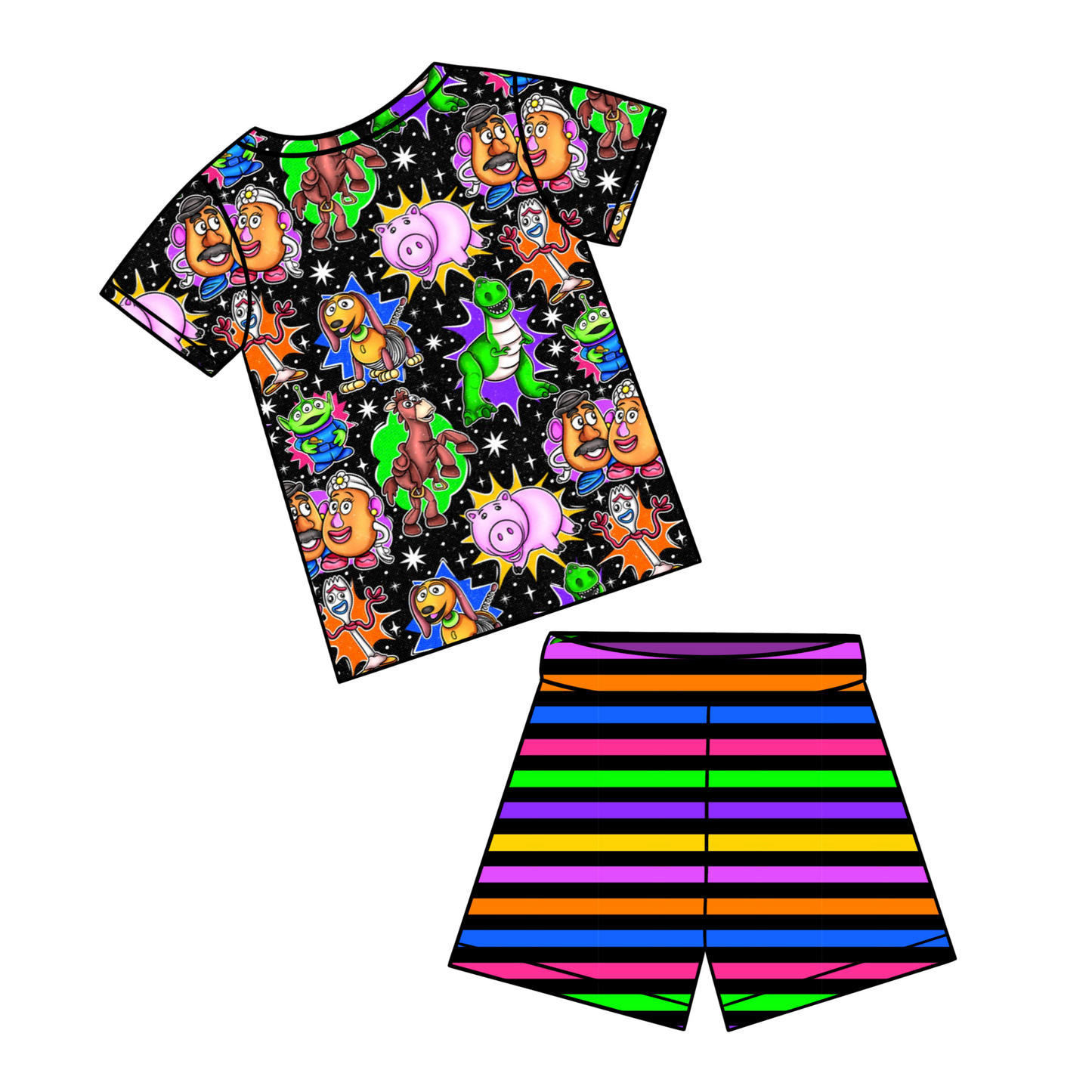 Pixar Splatter & Coord Custom Item