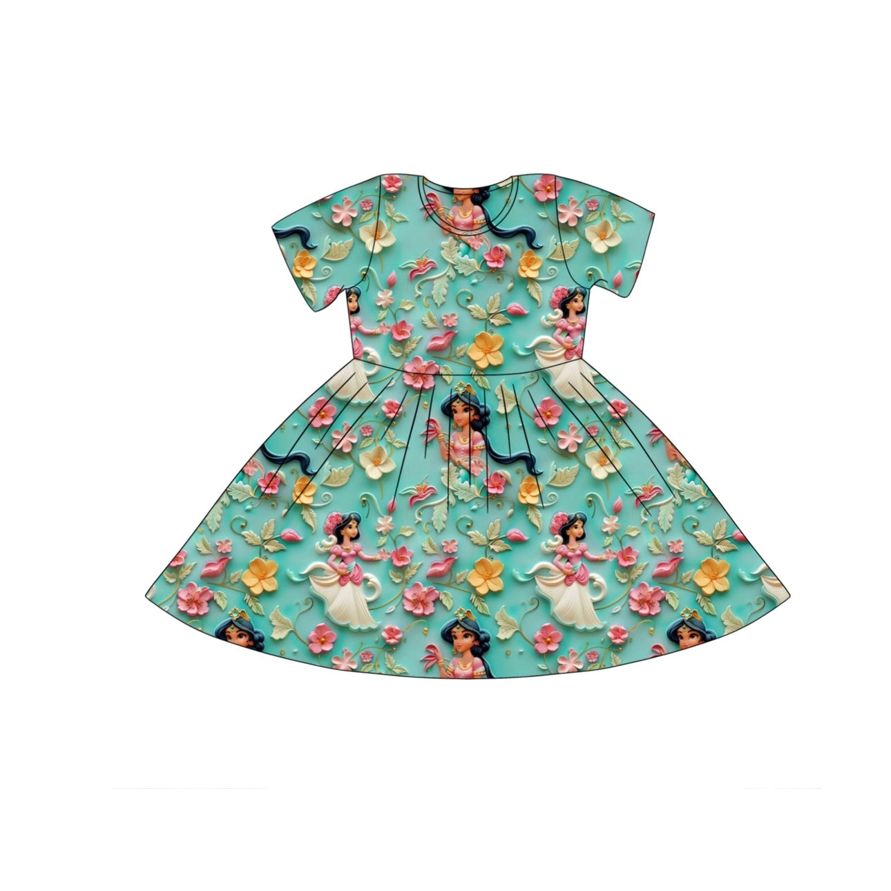 Jasmine Faux Embroidery Custom Items