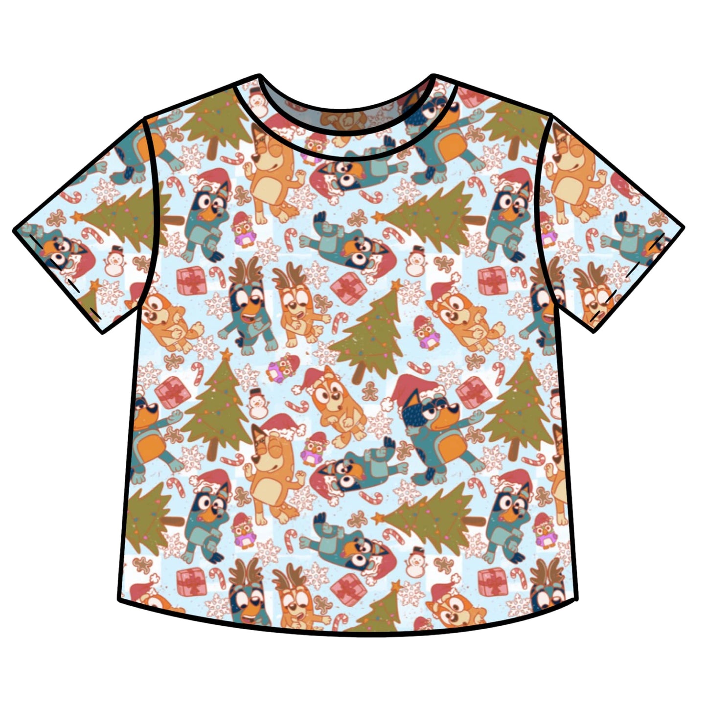 Bluey Christmas Custom Item