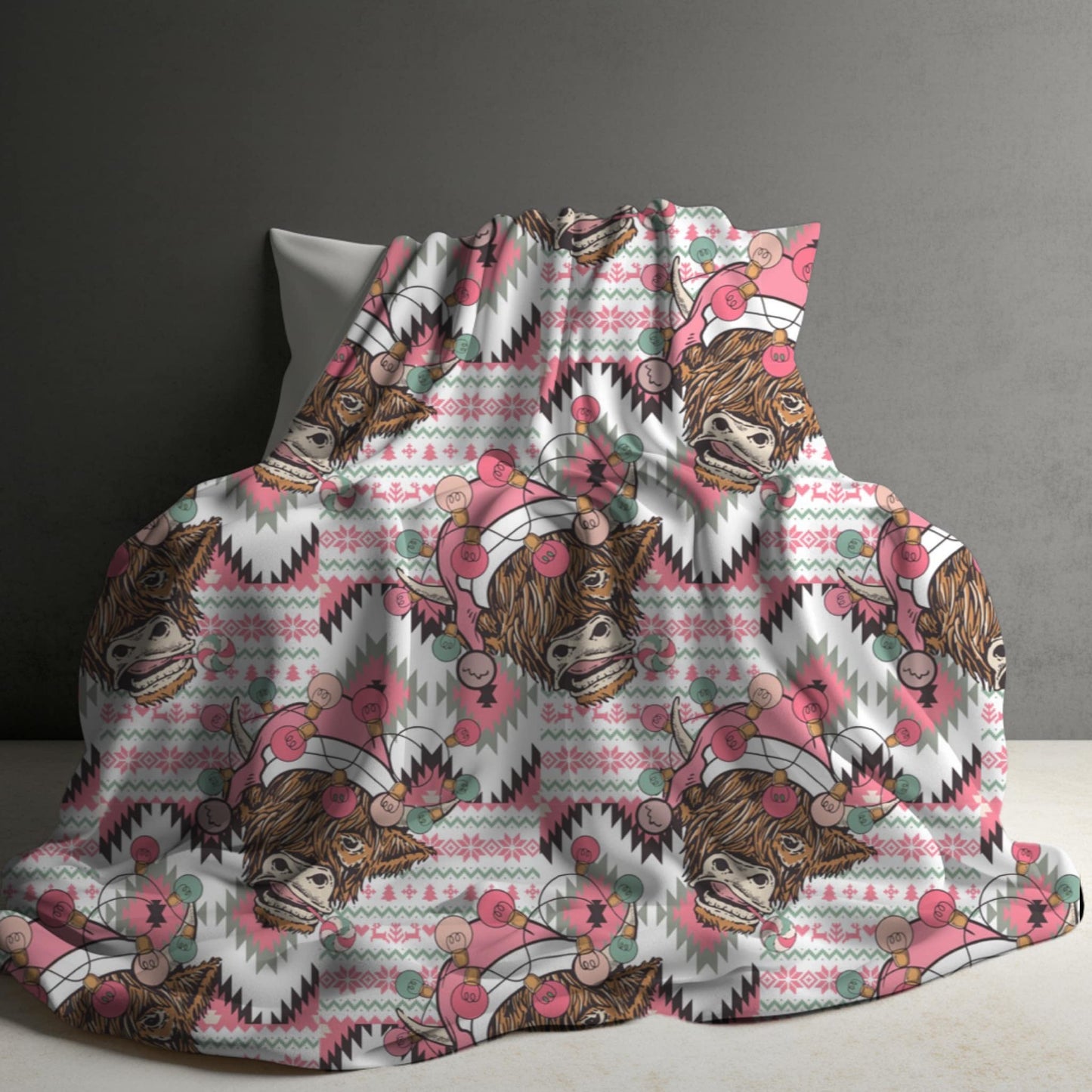 Highland Cow Christmas Custom Item