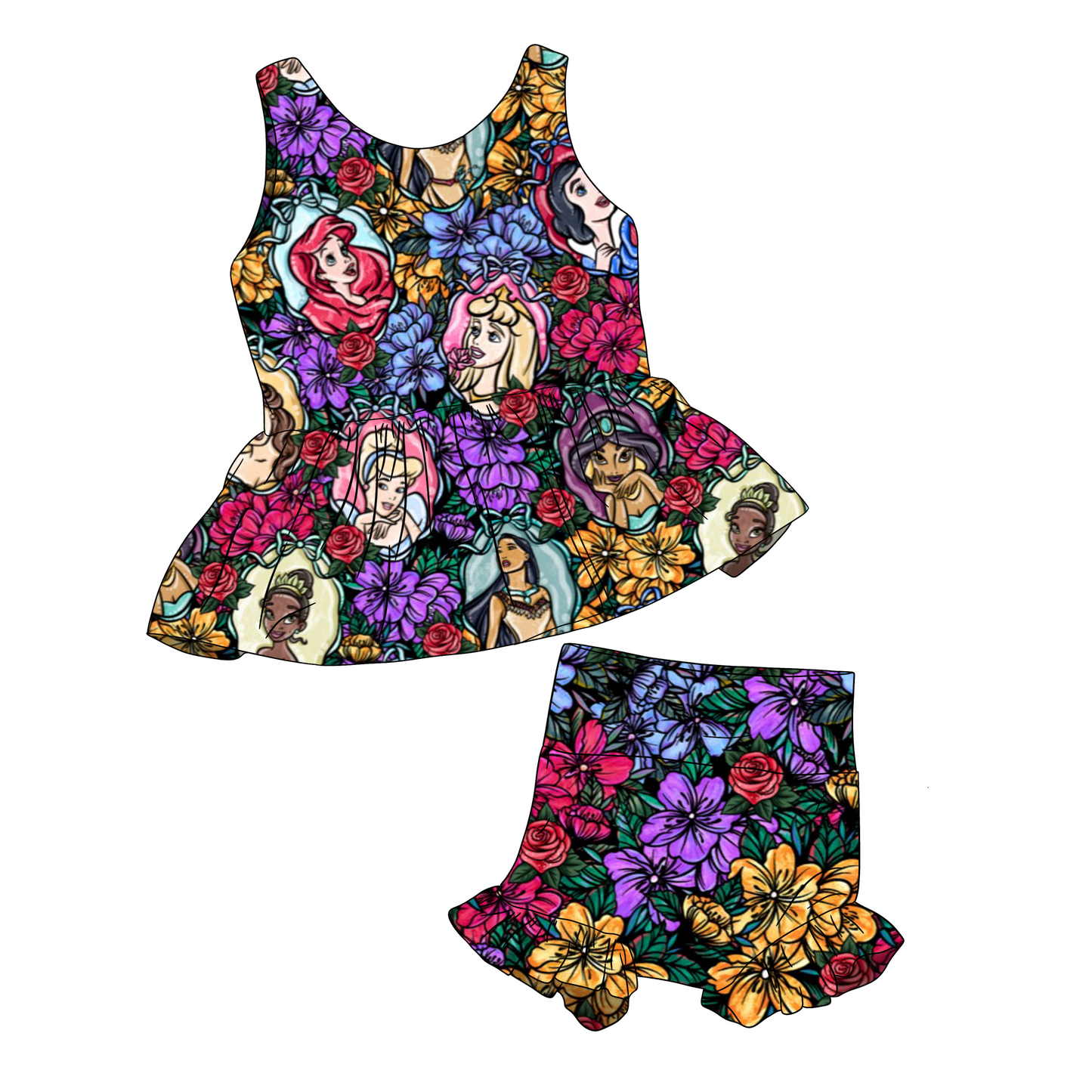 Princess Floral Custom Item