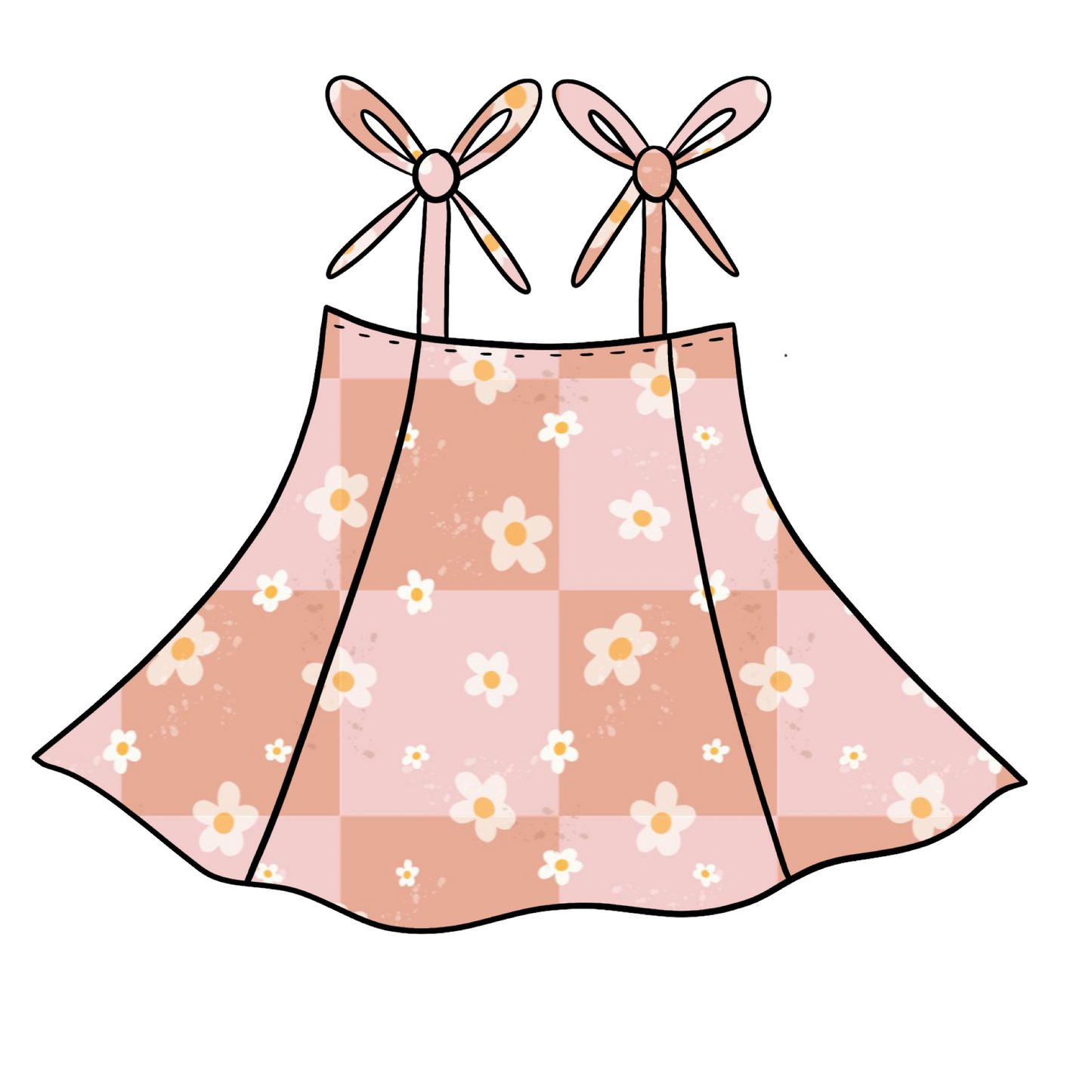 Boho Floral Squares Custom Items