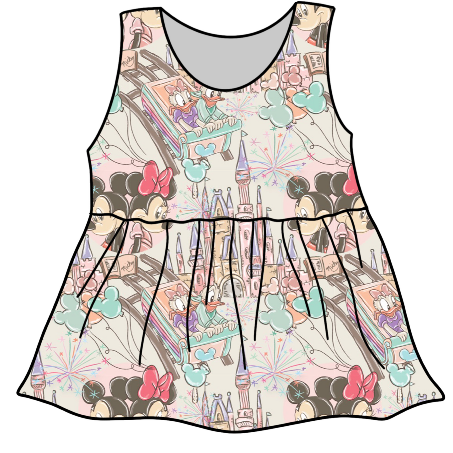 Pink Park Mouse Custom Items