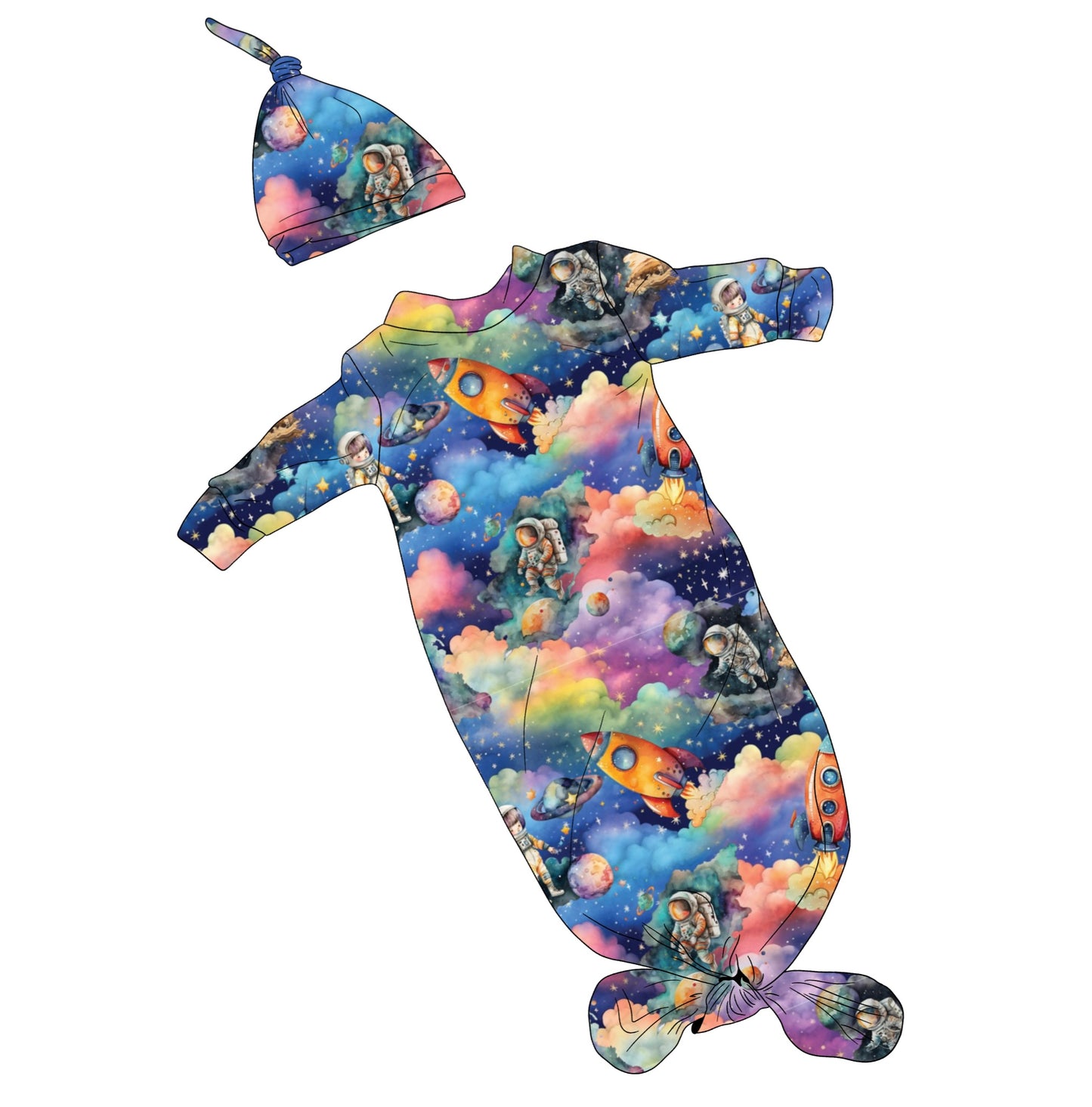 Space Watercolor Custom Items