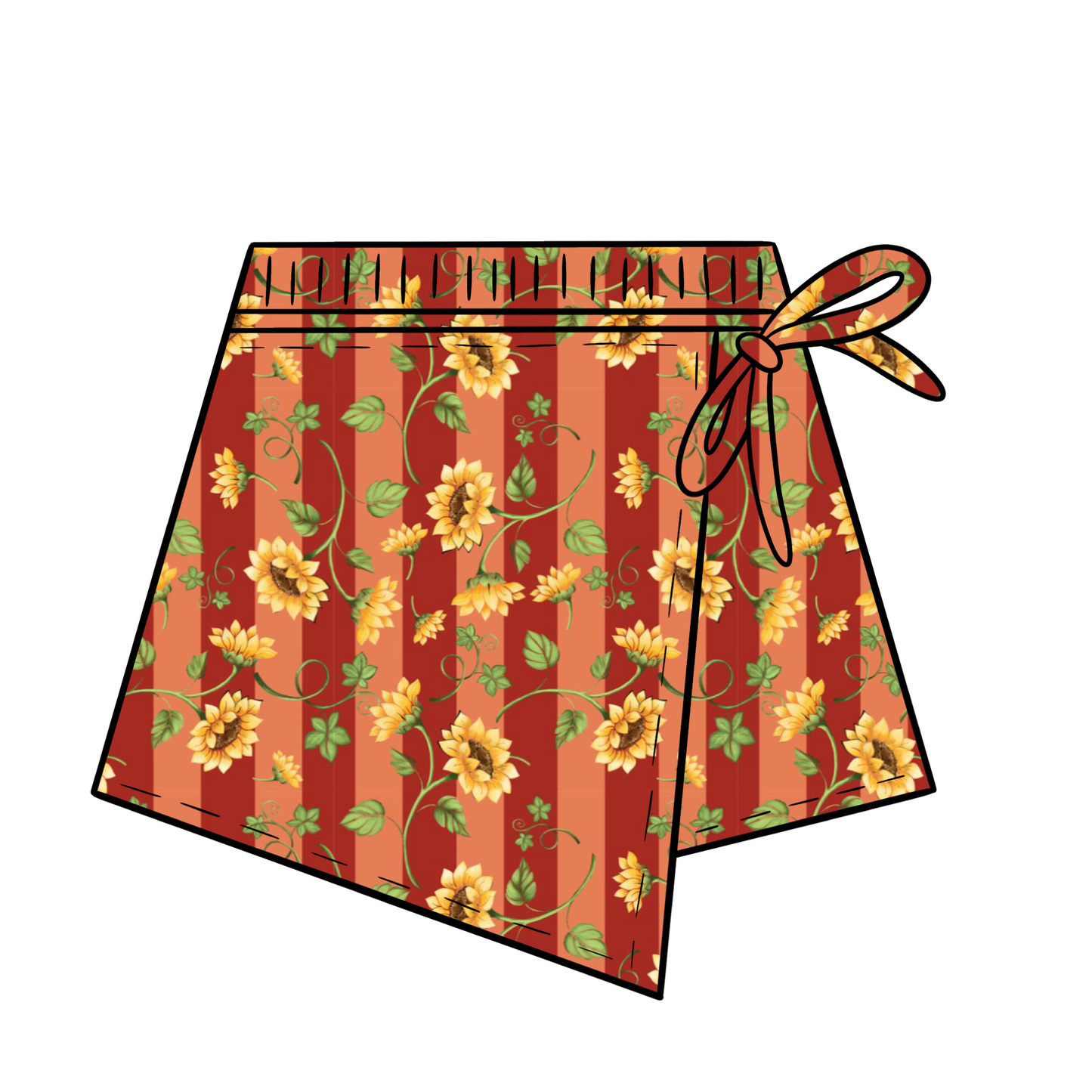 Striped Sunflower Custom Items