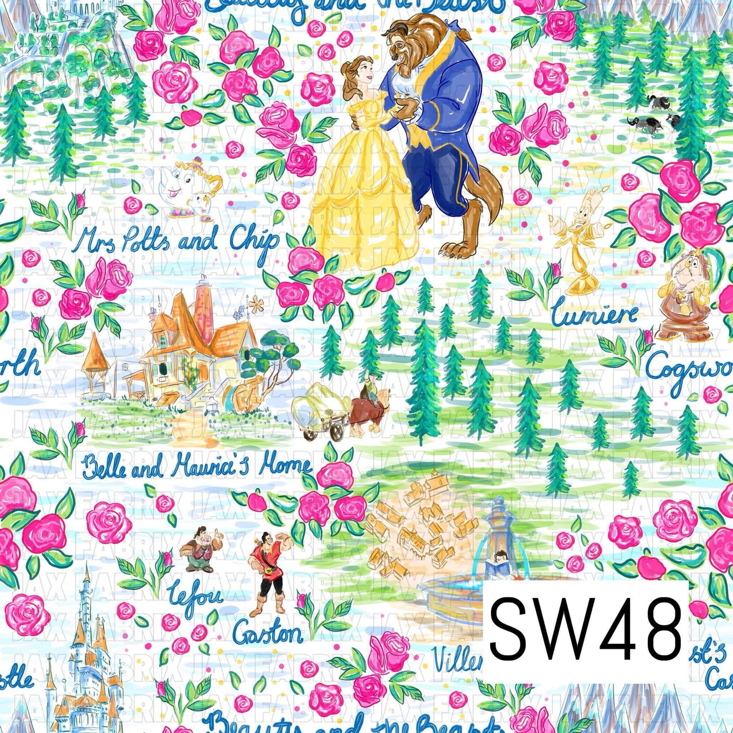 LP Inspired Beauty & the Beast Custom Items