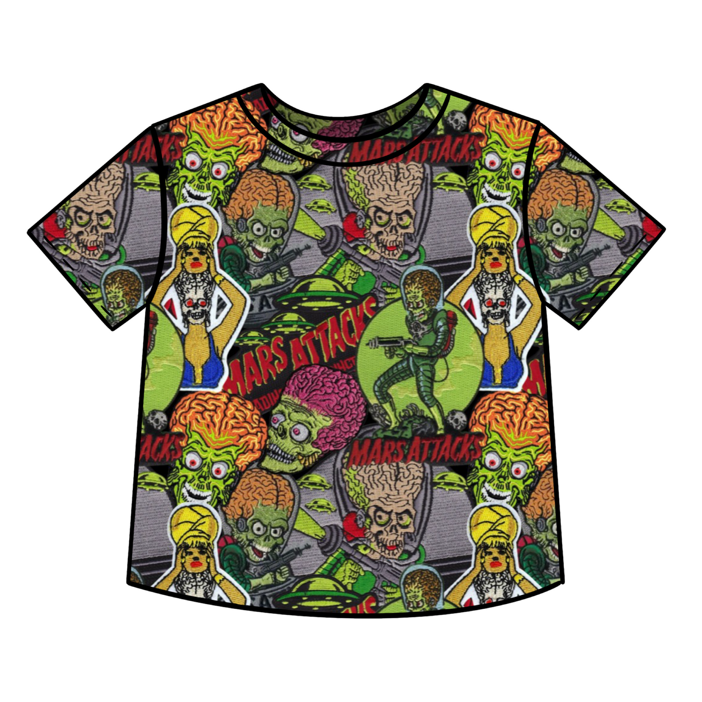Mars Attacks Patch Custom Items