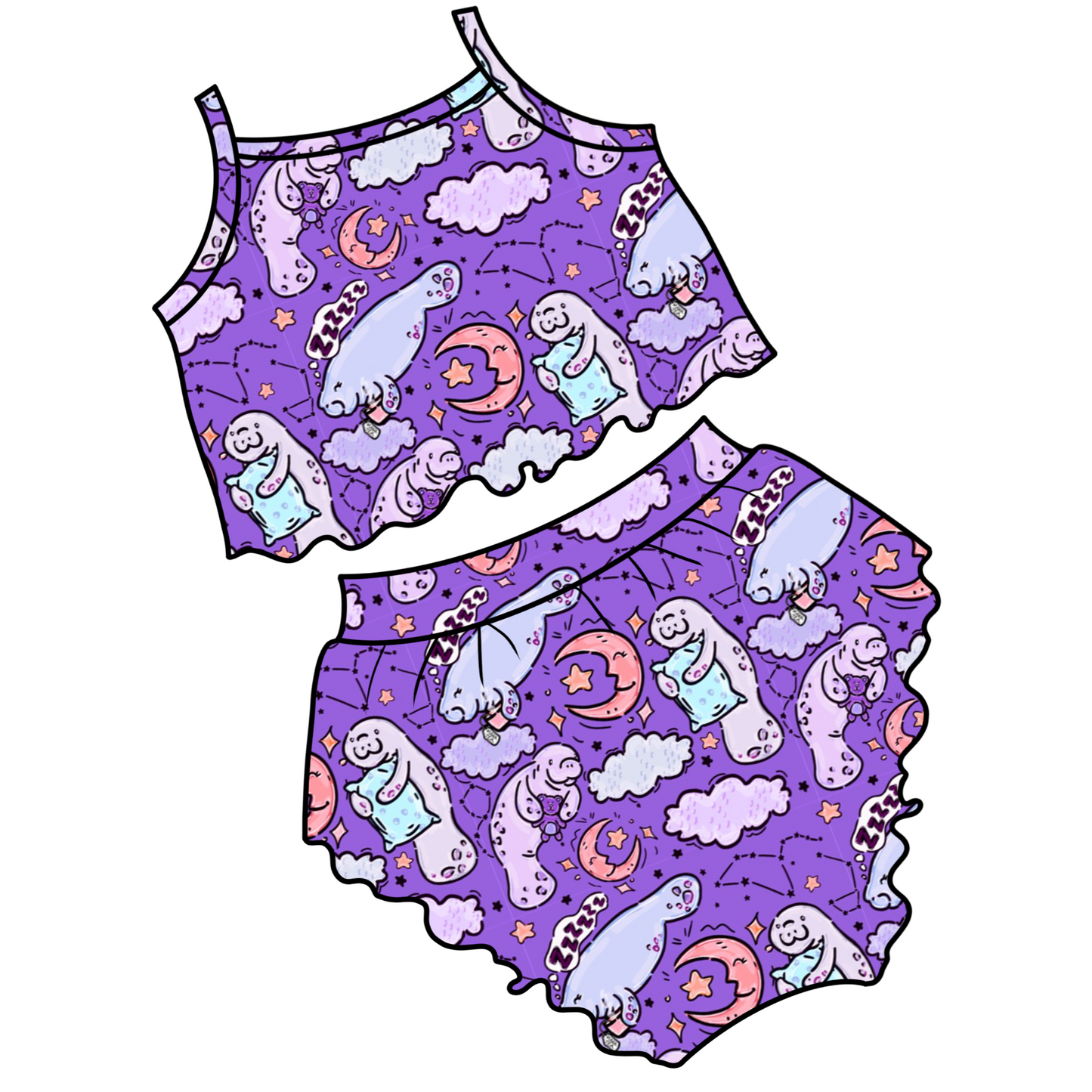 Sleepy Manatee Custom Items