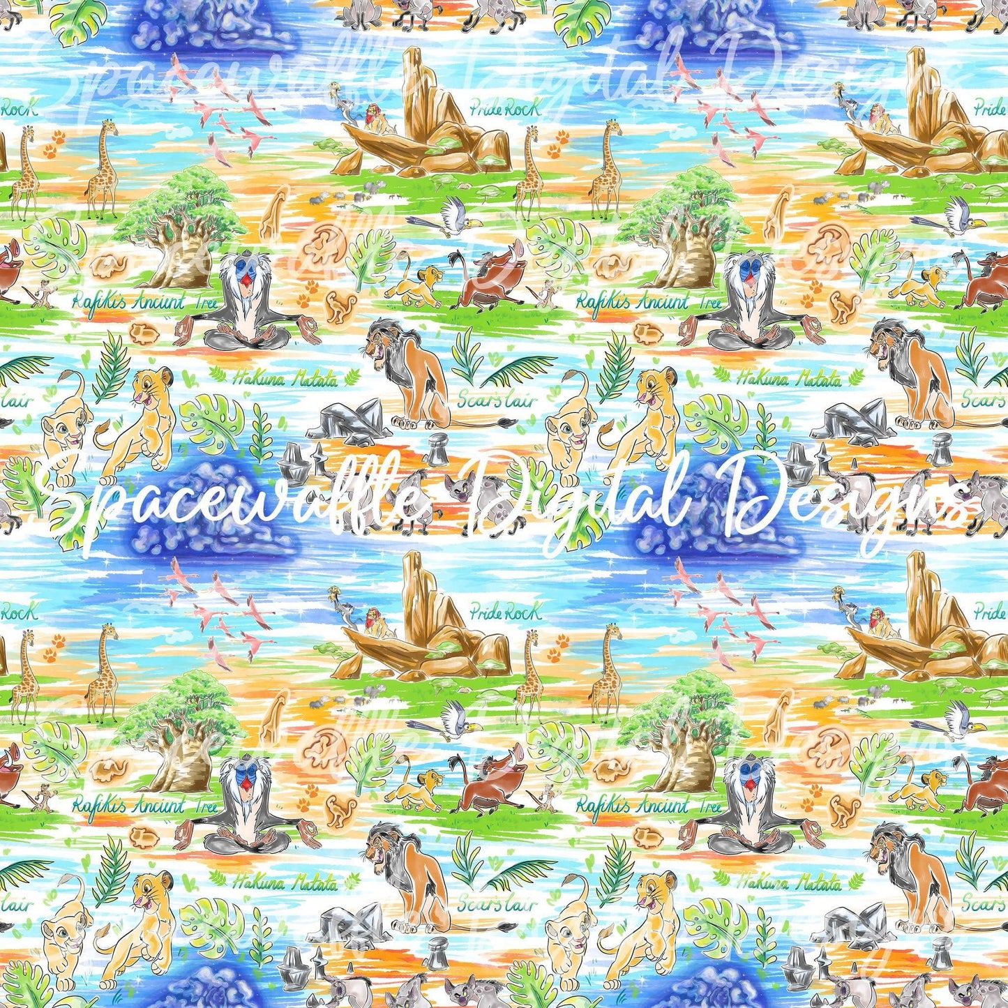 LP Inspired Lion King Custom Items