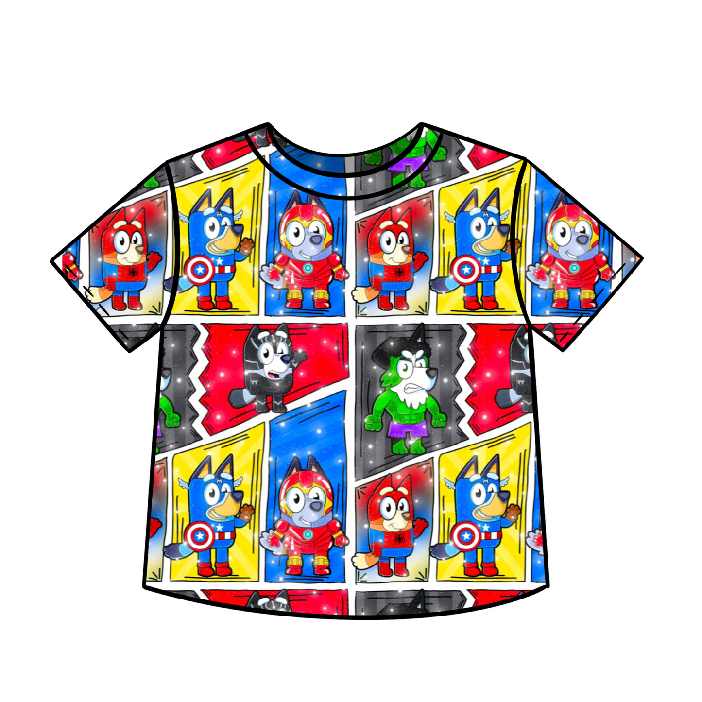 Super Heeler Mashup Comic Custom Items