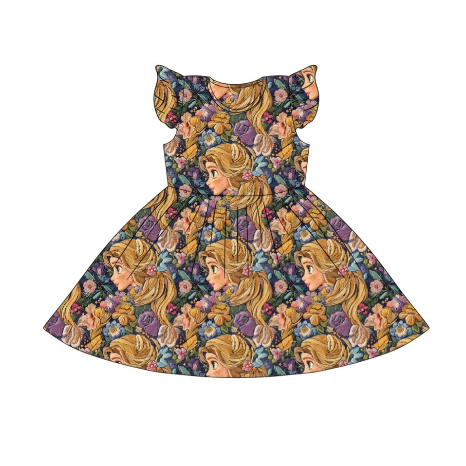 Tangled Faux Embroidery Custom Items