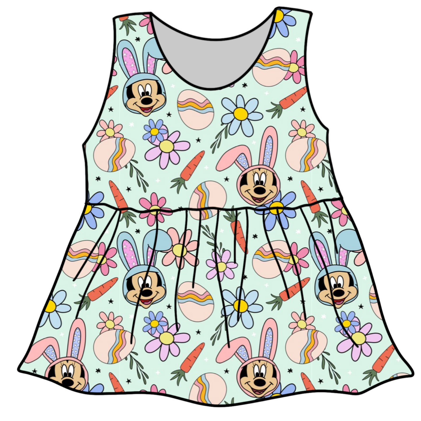 Mouse Floral Easter Custom Item