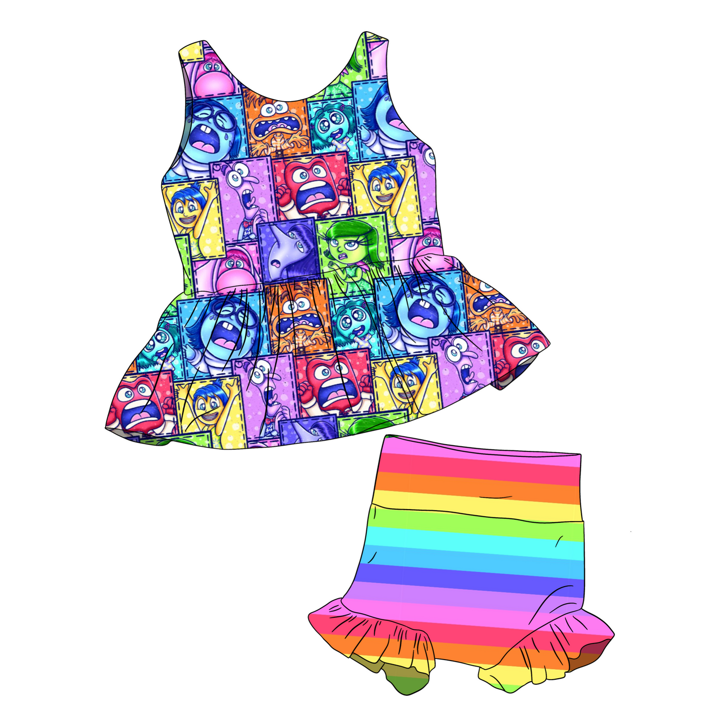 Inside Out Patch & Coord Custom Item