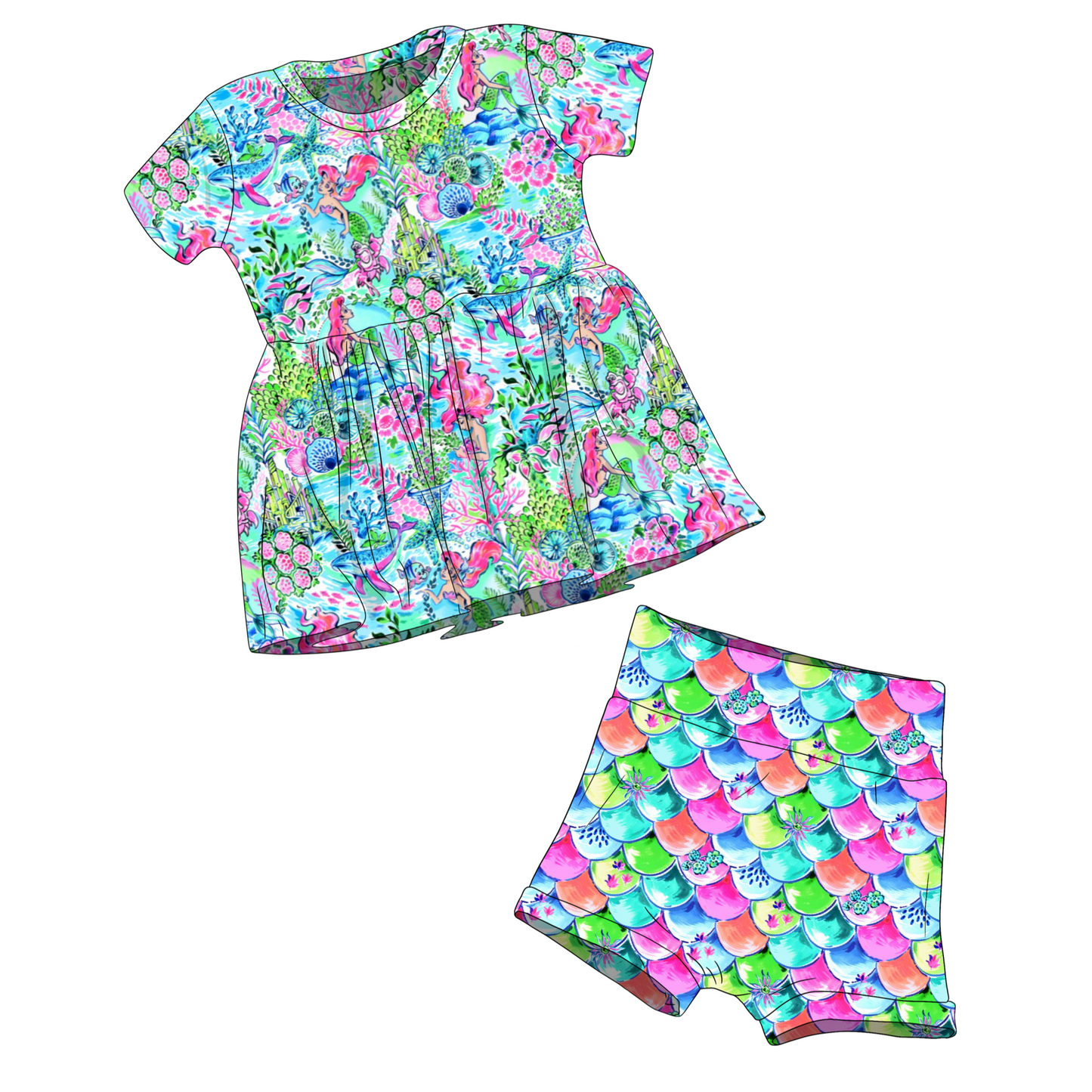 MESH Ariel Swim Cover - size of fawns ordered