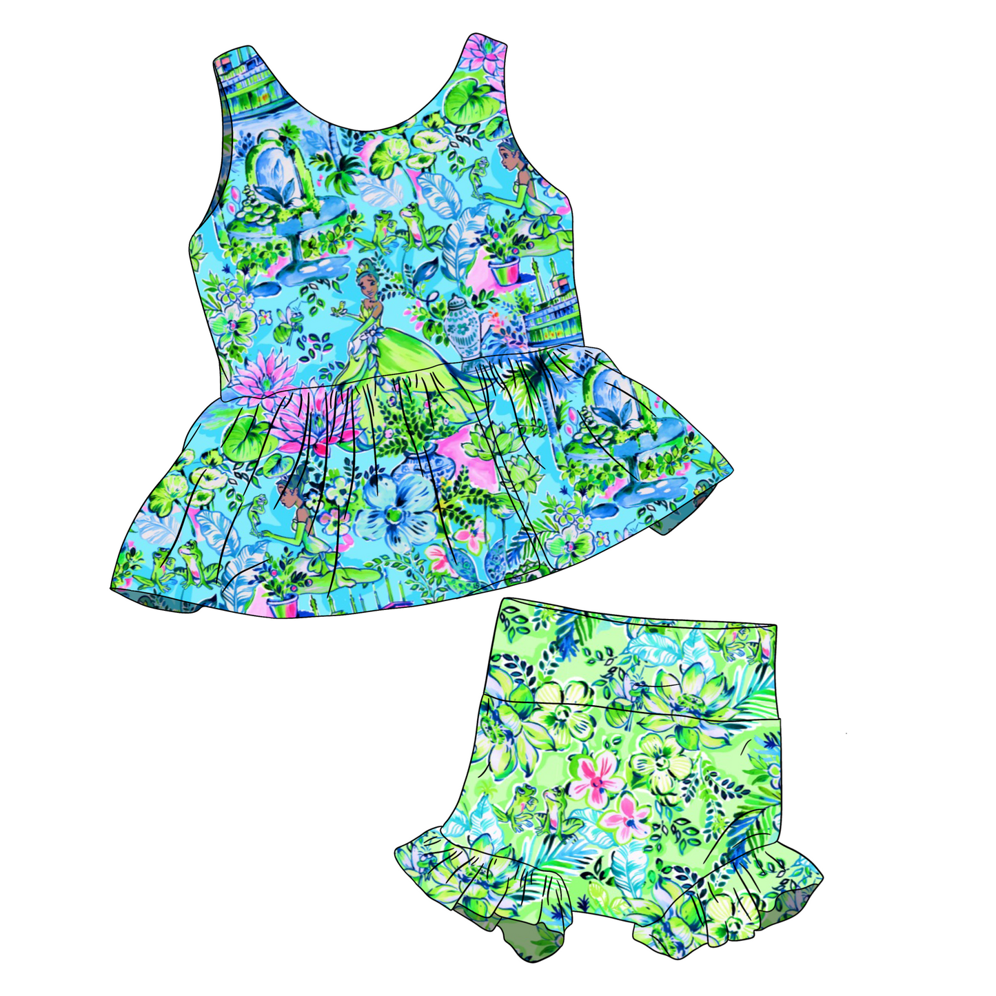 LP Inspired Tiana Custom Items