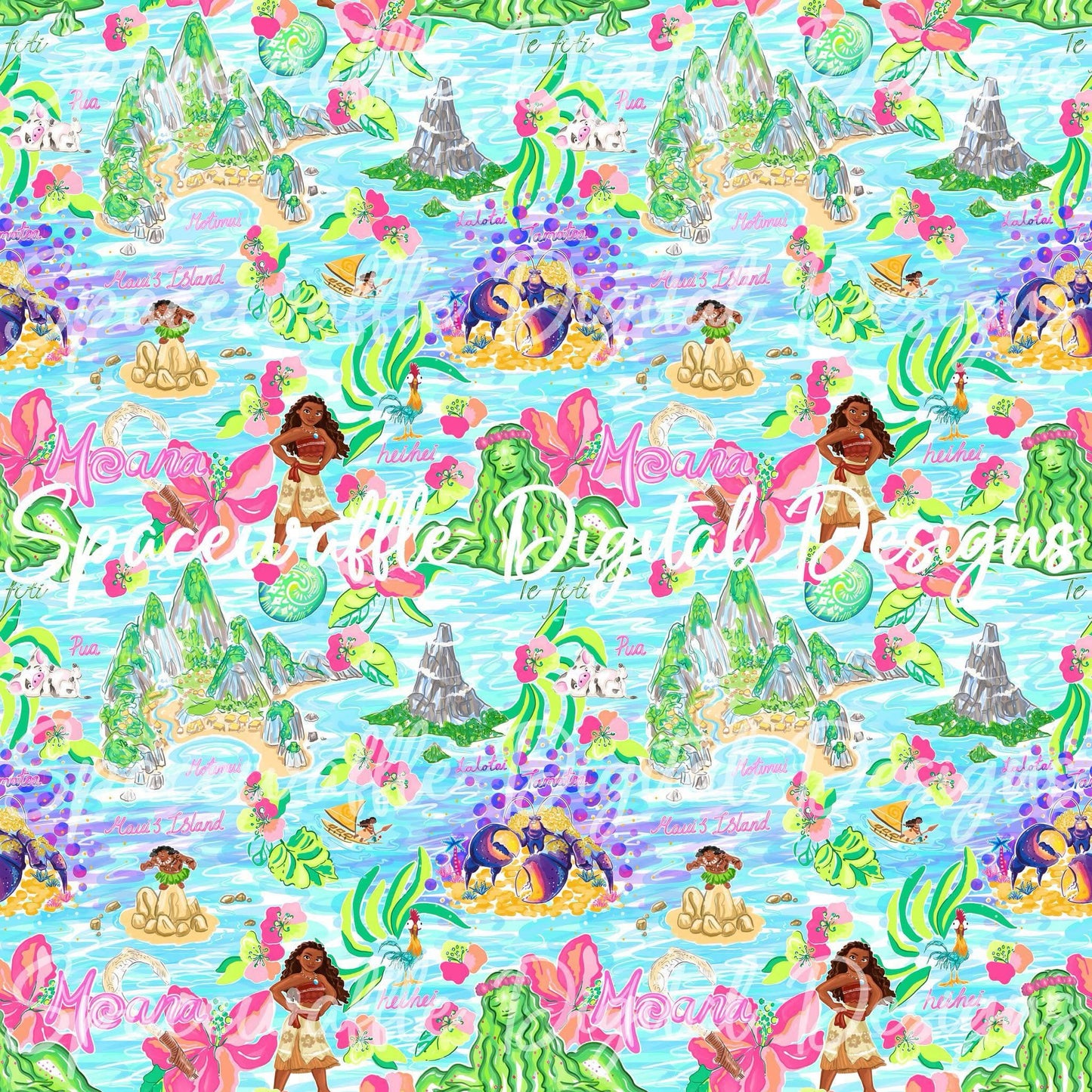 LP Inspired Moana Custom Items