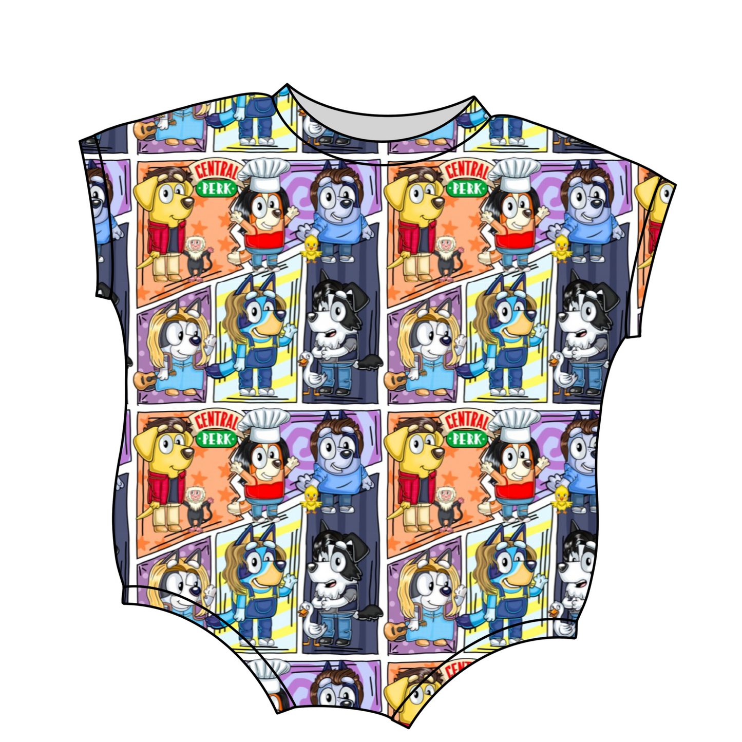 Friends Heeler Mashup Comic Custom Items