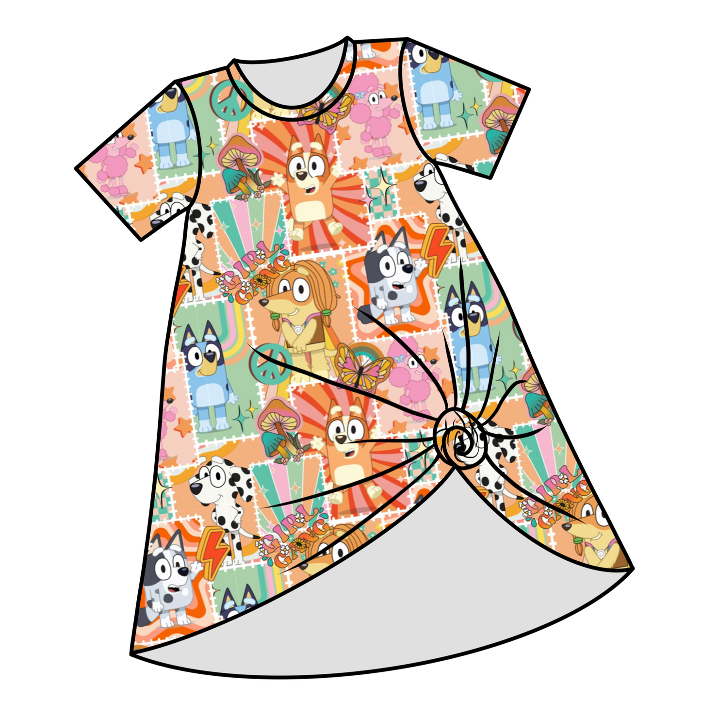 Girl Gang Patchwork Custom Items