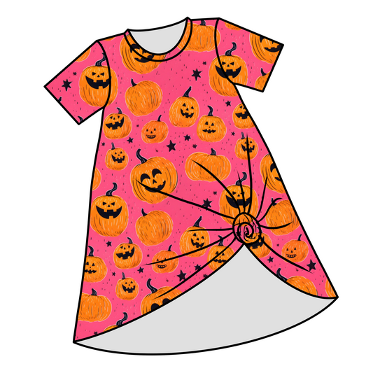 Orange Pumpkins on Pink Custom Items