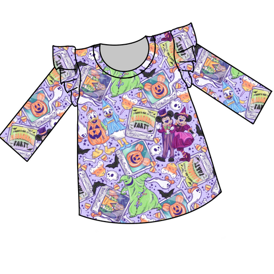Halloween Party on Purple Custom Items