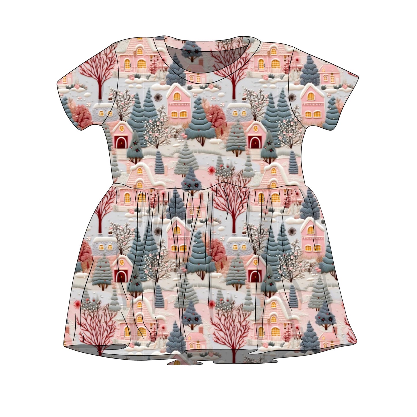 Pastel Faux Embrodidery Custom Item