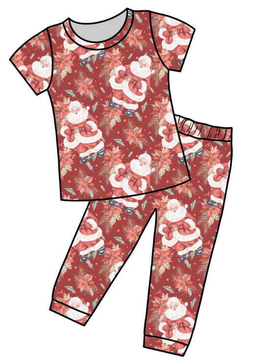 Santa Poinsettia Custom Item