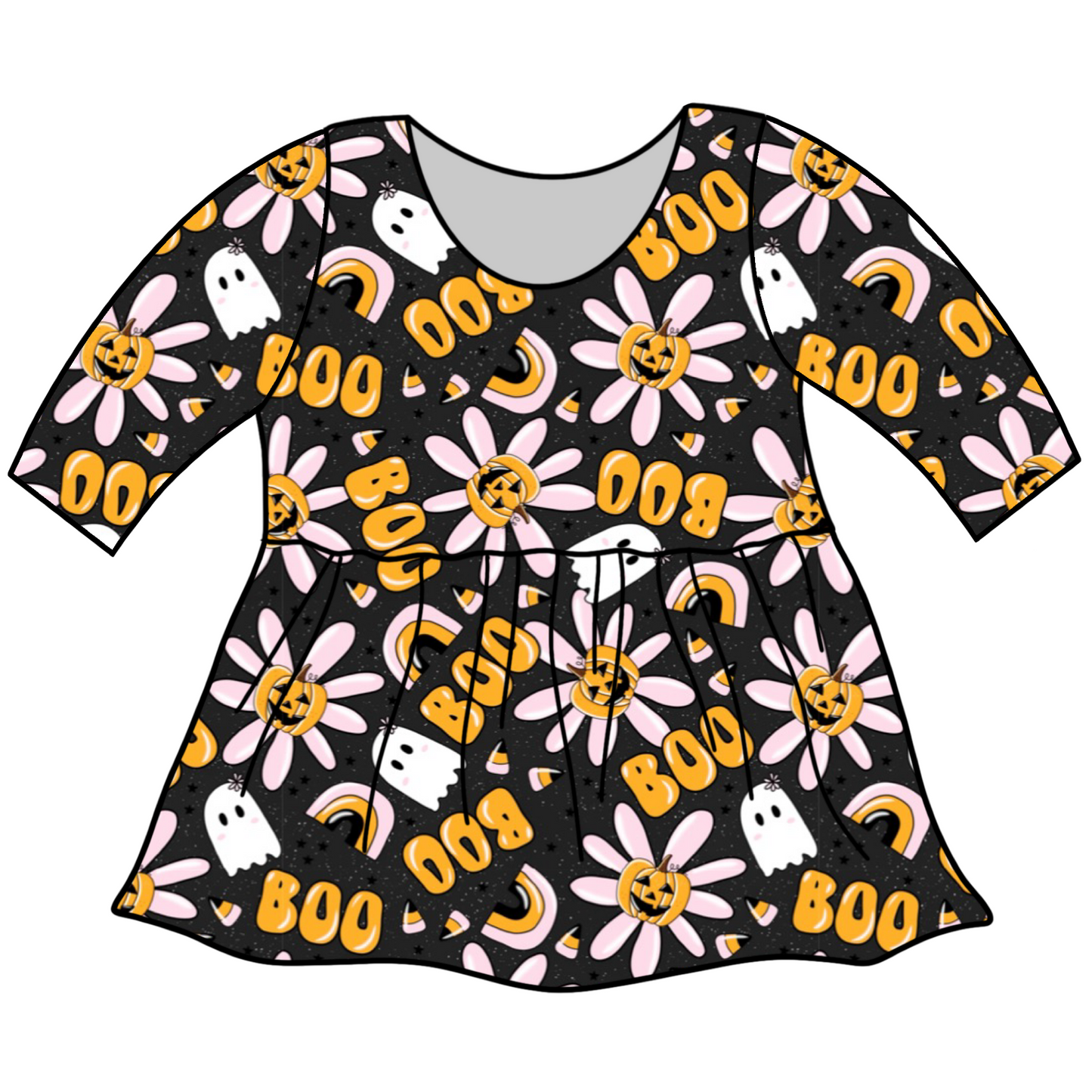 Boo Pumpkin Floral Custom Items