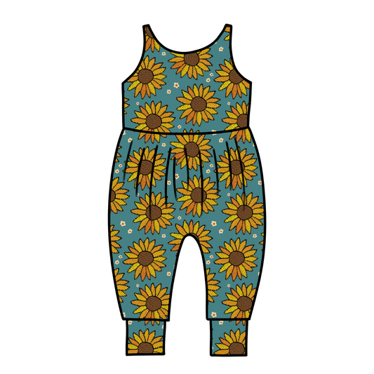 Teal Sunflower Custom Items