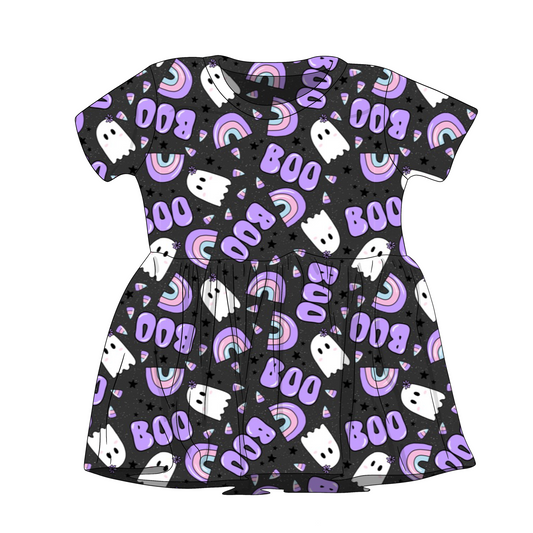 Boo Ghosts on Black Custom Items