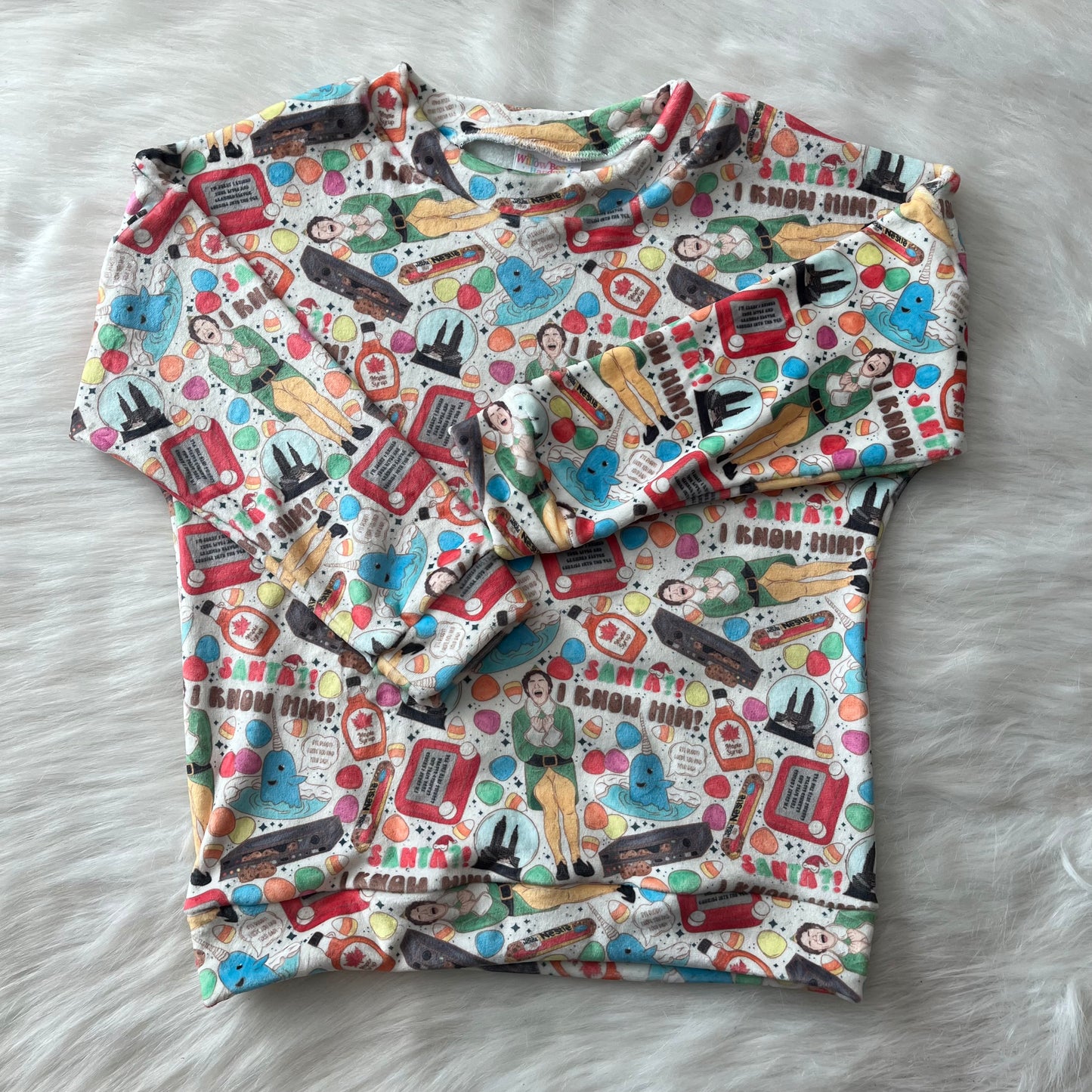 Elf Lounge Top - Squish Fabric